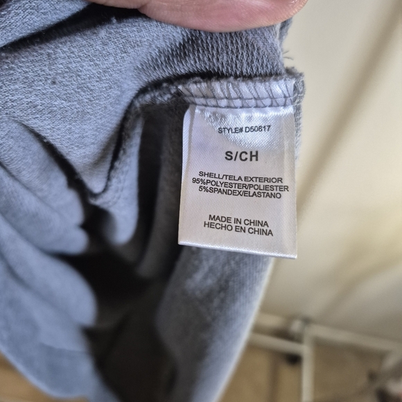 Potter's Pot Gray Dress with Blue Floral Embroidery - Picture 5 of 5